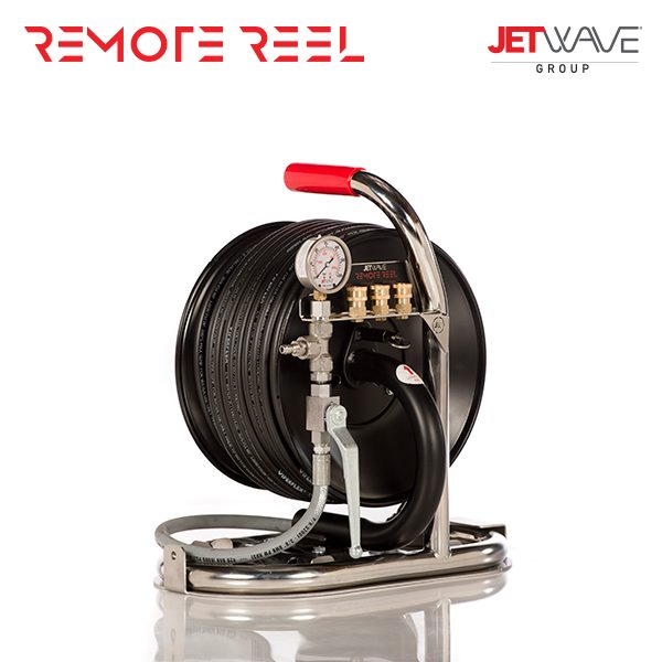 JetWave Remote High Pressure Hose Reel